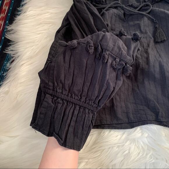 Rebecca Minkoff Cold Shoulder Pippa ruffle Blouse - Picture 5 of 8